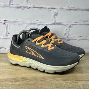 Altra Provision 7 Gray Orange Running Shoes Women's Size 9 Athletic Sneakers
